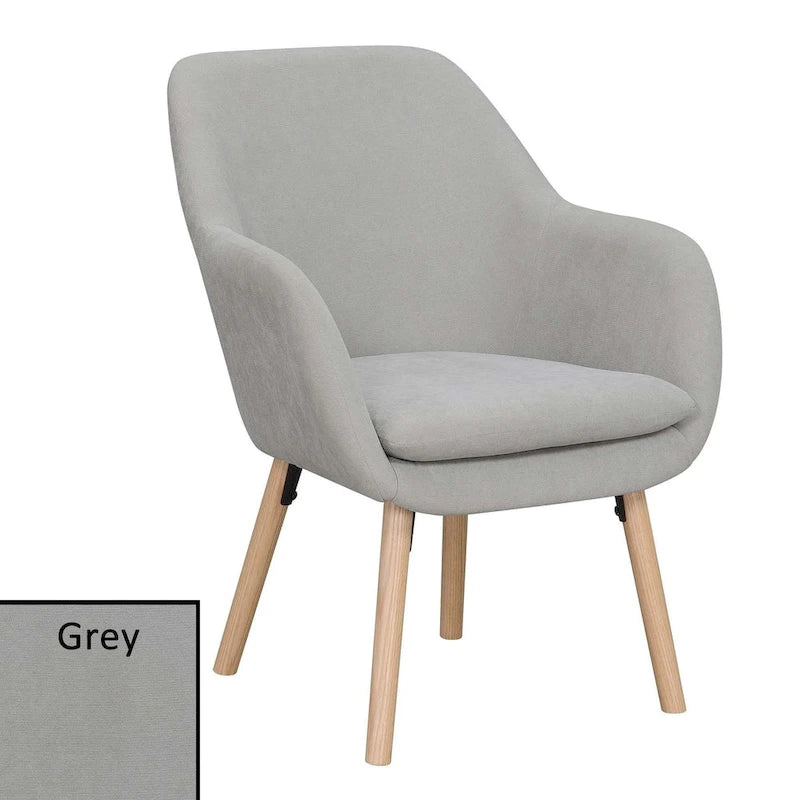 Fauteuil d'appoint rembourré à oreilles Charlotte « Take a Seat » de Convenience Concepts