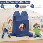 Canapé pour enfants 12 pièces, canapé de jeu modulaire pour enfants pour stimuler la créativité, canapé modulable, mobilier de chambre et de salle de jeux pour tout-petits, pour dormir et lire