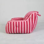 Poufs Okak pour adultes, canapé pouf avec rembourrage touffeté doux, chaise de sol avec poches latérales pour salon, chambre à coucher