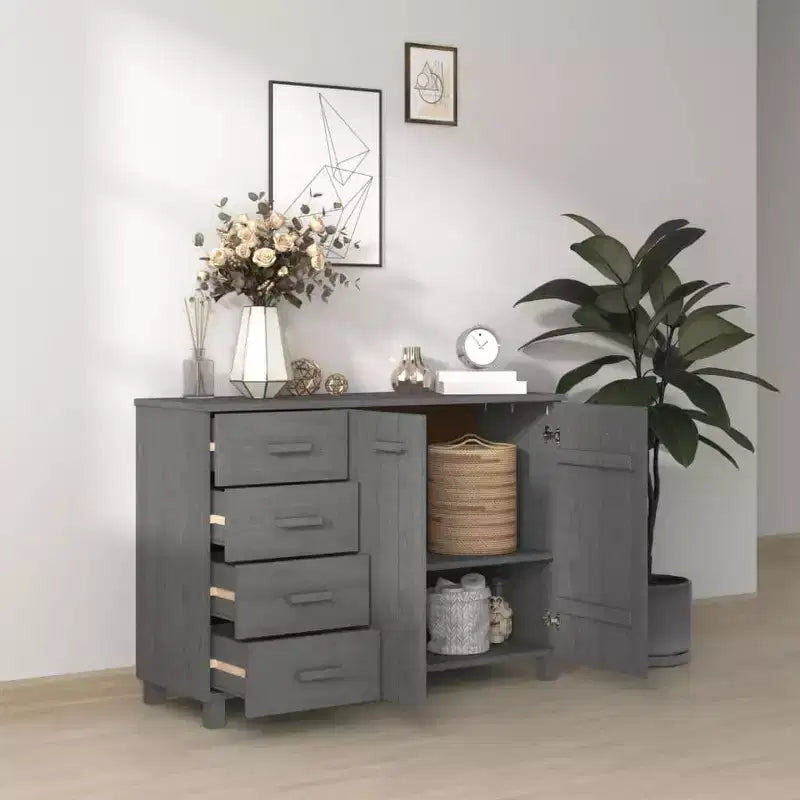 vidaXL HAMAR Buffet de cuisine en pin massif