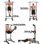 Tour de Musculation Multifonction Ainfox Power Tower pour la Maison