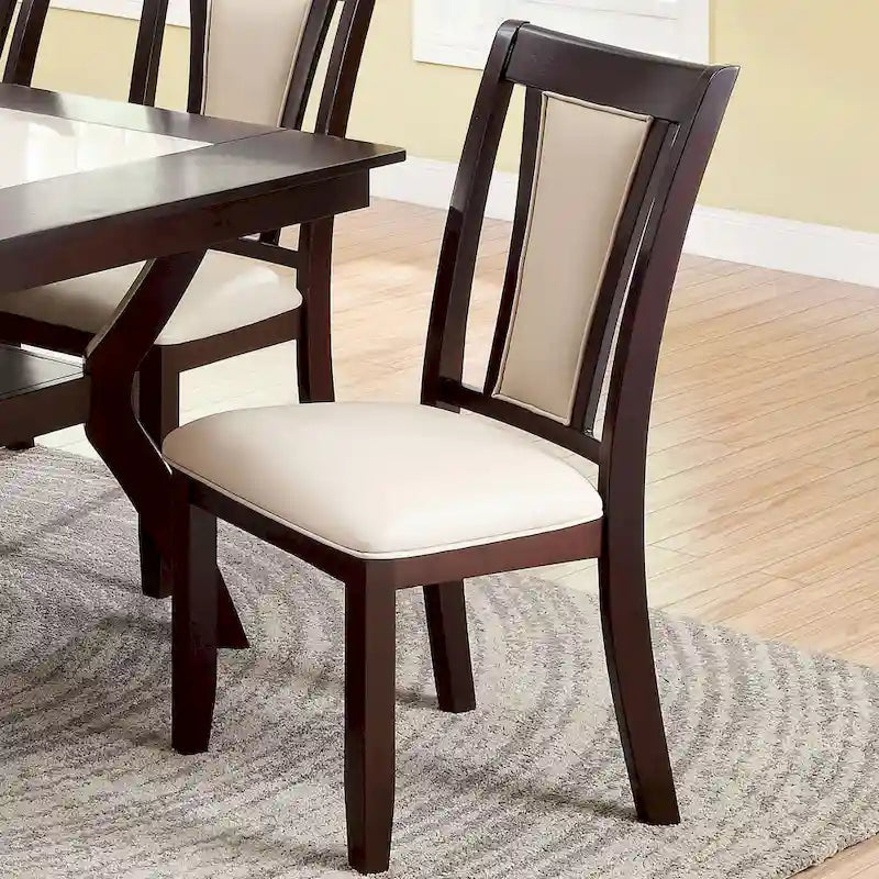 Ensemble de salle à manger 7 pièces avec table de rangement Dionne de Furniture of America
