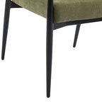 Christopher Knight Home Behrens Chaises de salle à manger rembourrées de style moderne du milieu du siècle (Lot de 2)