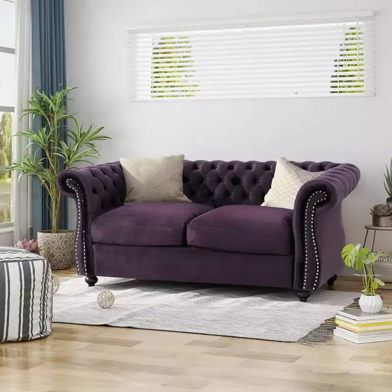 Causeuse Somerville Traditional Chesterfield - Christopher Knight Home