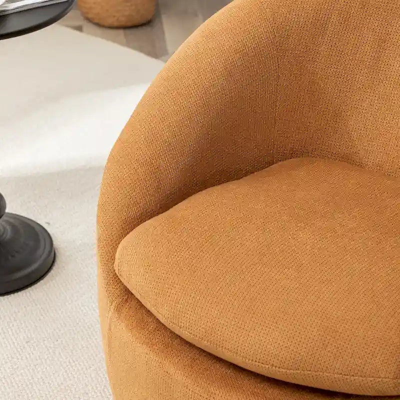 Fauteuil club moderne pivotant Winnie de Roundhill Furniture