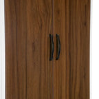 Lit escamotable mural avec armoire, tiroirs, éclairage LED et bureau