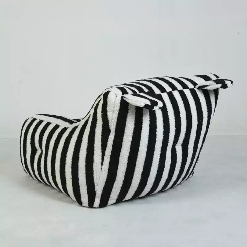 Poufs Okak pour adultes, canapé pouf avec rembourrage touffeté doux, chaise de sol avec poches latérales pour salon, chambre à coucher
