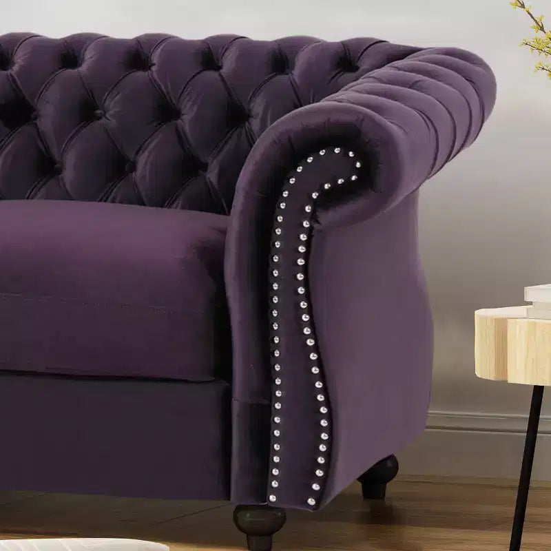 Causeuse Somerville Traditional Chesterfield - Christopher Knight Home