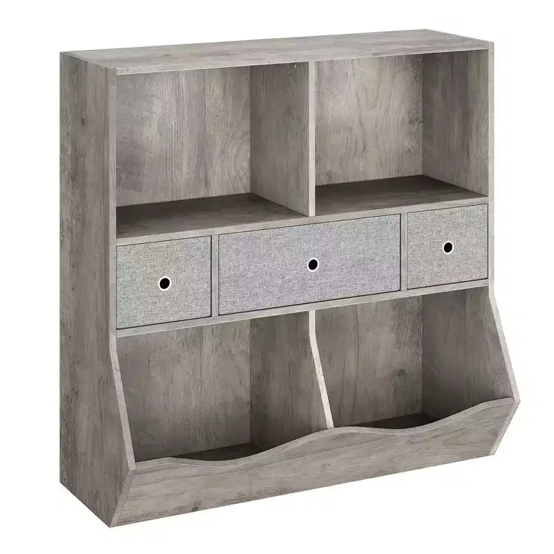 Étagère pour enfants, coffre à jouets de rangement à 3 niveaux, coffre de rangement multifonctionnel pour chambre d'enfant, chambre à coucher, école