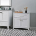 Meuble de rangement de salle de bain autoportant Indigo Home 30 pouces - 30 x 16