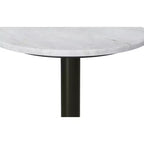 Table d'appoint moderne Ryan de 16 pouces de large