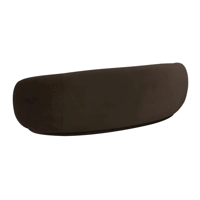 Canapé en velours Kendall