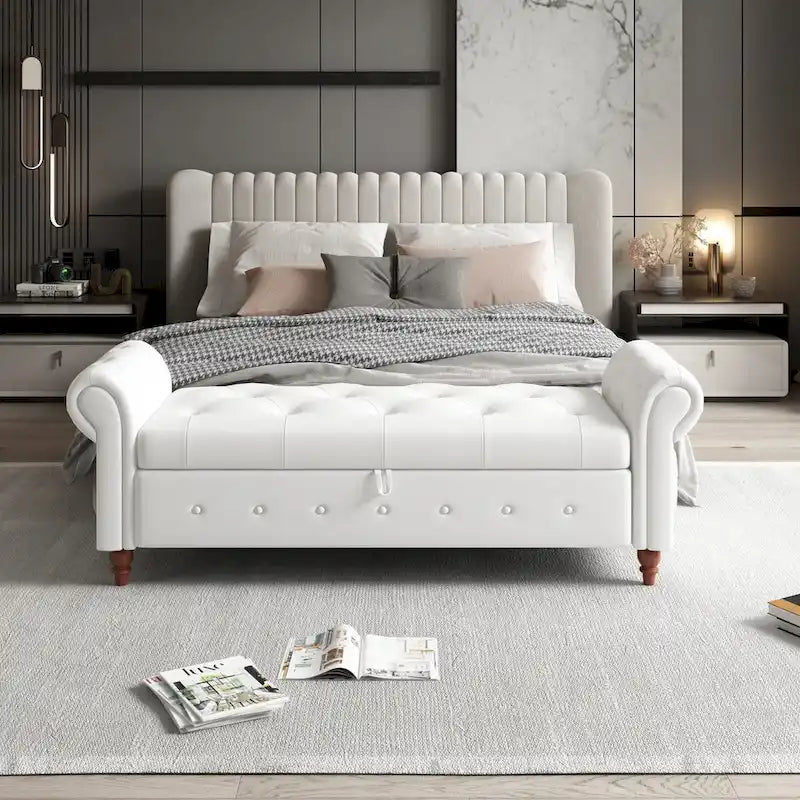 Banc ottoman avec rangement
