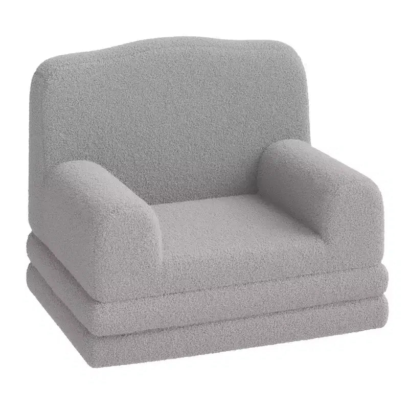 Canapé et fauteuil pour enfants 2-en-1 – Sofa en mousse pliable pour tout-petits