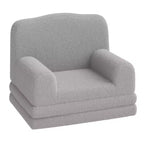 Canapé et fauteuil pour enfants 2-en-1 – Sofa en mousse pliable pour tout-petits