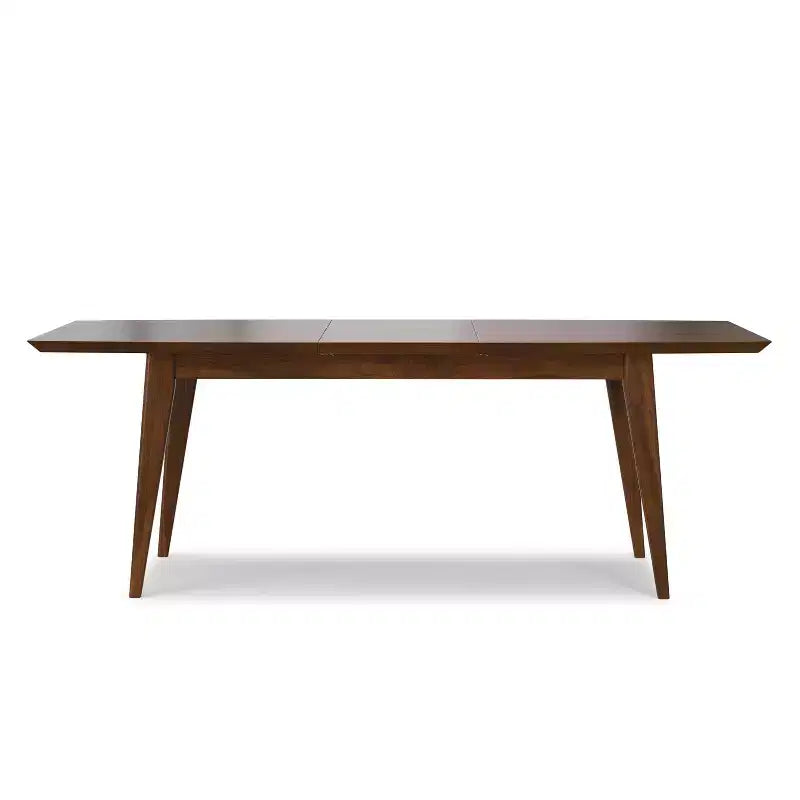 Table à manger extensible rectangulaire Tierney 66-84 pouces x 40 pouces style moderne du milieu du siècle