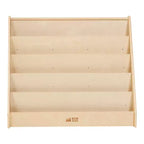 ECR4Kids Étagère à Livres et de Présentation en Bois, Simple Face, Montessori
