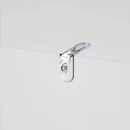 Meuble à Linge Double RiverRidge Ellsworth avec Poubelle Basculante et Sac de Rangement en Tissu Amovible - Blanc
