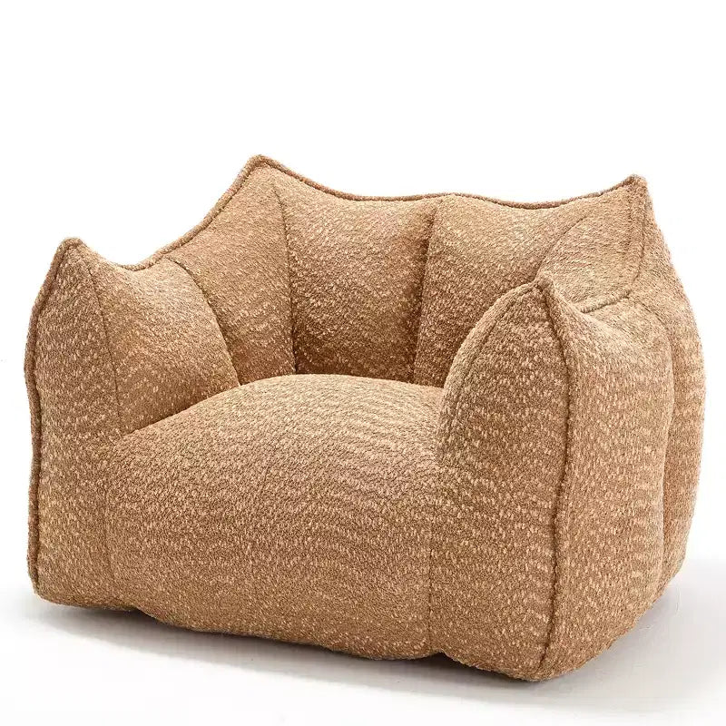 Fauteuils canapés avec mousse haute résilience pour salons et chambres, canapés paresseux carrés confortables, canapés pour adultes pour jouer, lire et regarder la télévision