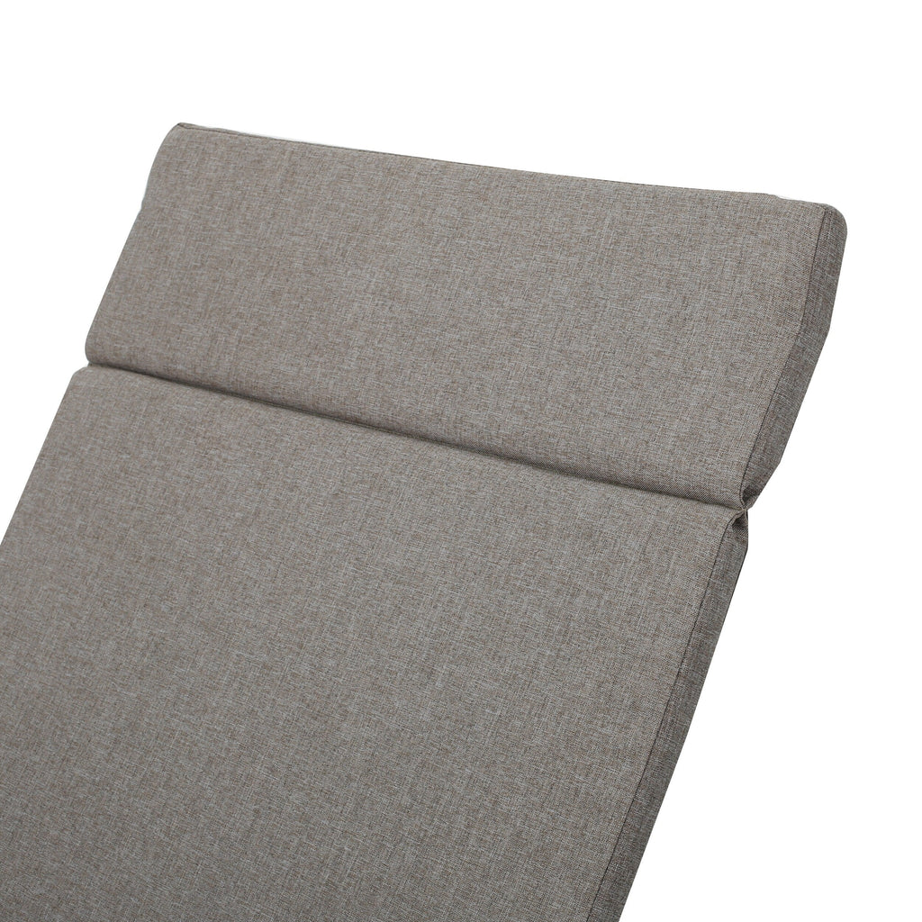 Ensemble de coussins d'extérieur Salem pour chaise longue - Coussins uniquement (lot de 2) par Christopher Knight Home - 79,25L x 27,50W x 1,50H