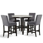 Ensemble de salle à manger 5 pièces rond New Classic Furniture Reginald