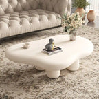 48,5 Table Basse Moderne Forme Nuage 4 Pieds