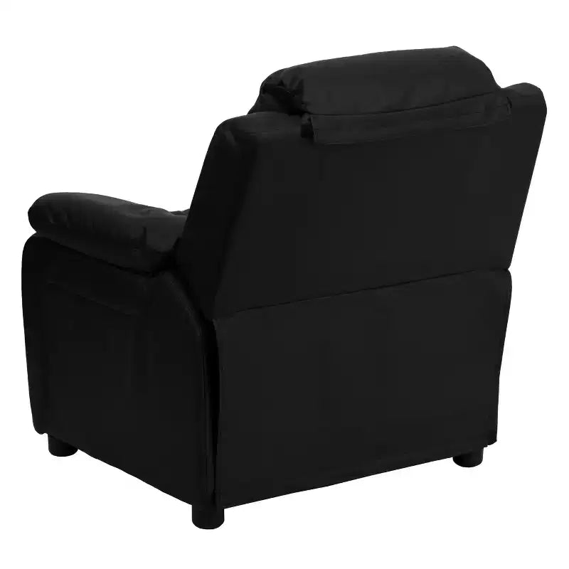 Fauteuil inclinable contemporain Flash Furniture de luxe rembourré pour enfants avec accoudoirs de rangement