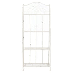SAFAVIEH Bryn Étagère de boulanger d'extérieur victorienne en fer forgé à 4 niveaux - 63,5 cm l x 38,1 cm P x 160 cm H - 25L x 15P x 63H