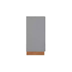 29.92 Cornelia Cabinet Gris/Naturel - Manhattan Comfort : Meuble de rangement et bibliothèque multi-usage