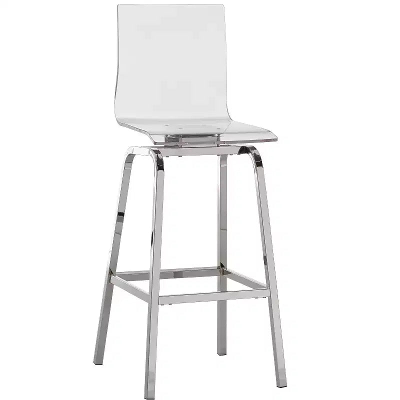 Tabourets de comptoir et de bar pivotants en acrylique Alta - Lot de 2 - iNSPIRE Q
