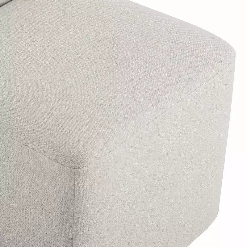 Chaises de salle à manger roulantes rembourrées Spruce&Spring avec roulettes, lot de 2