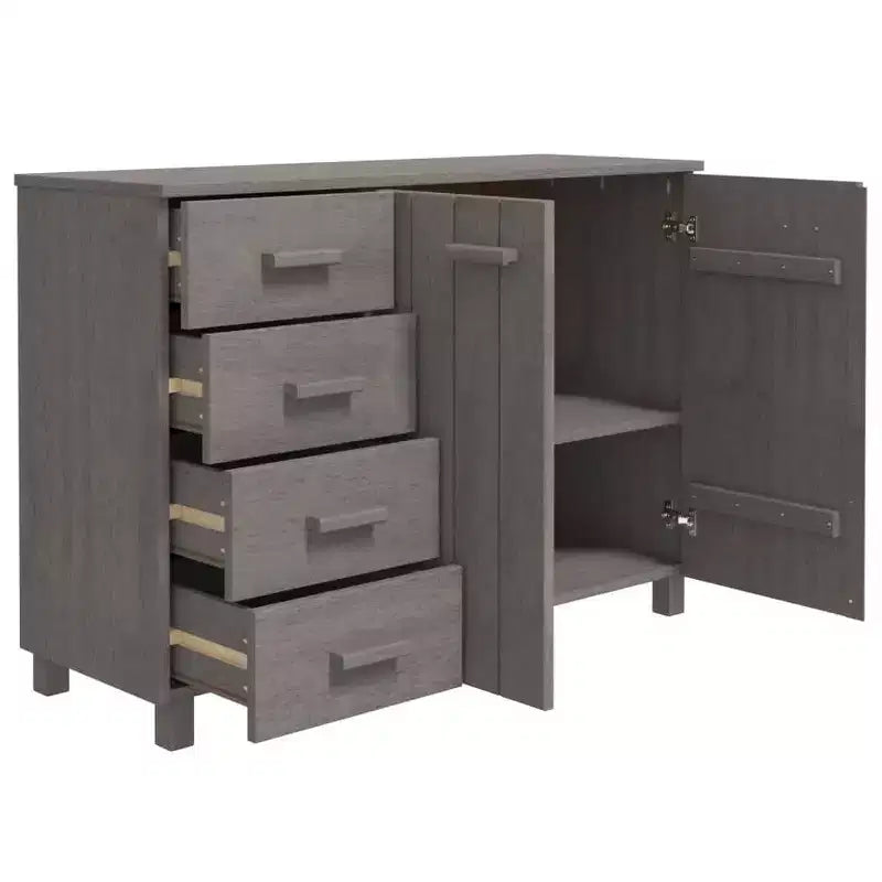 vidaXL HAMAR Buffet de cuisine en pin massif