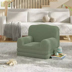 Canapé et fauteuil pour enfants 2-en-1 – Sofa en mousse pliable pour tout-petits