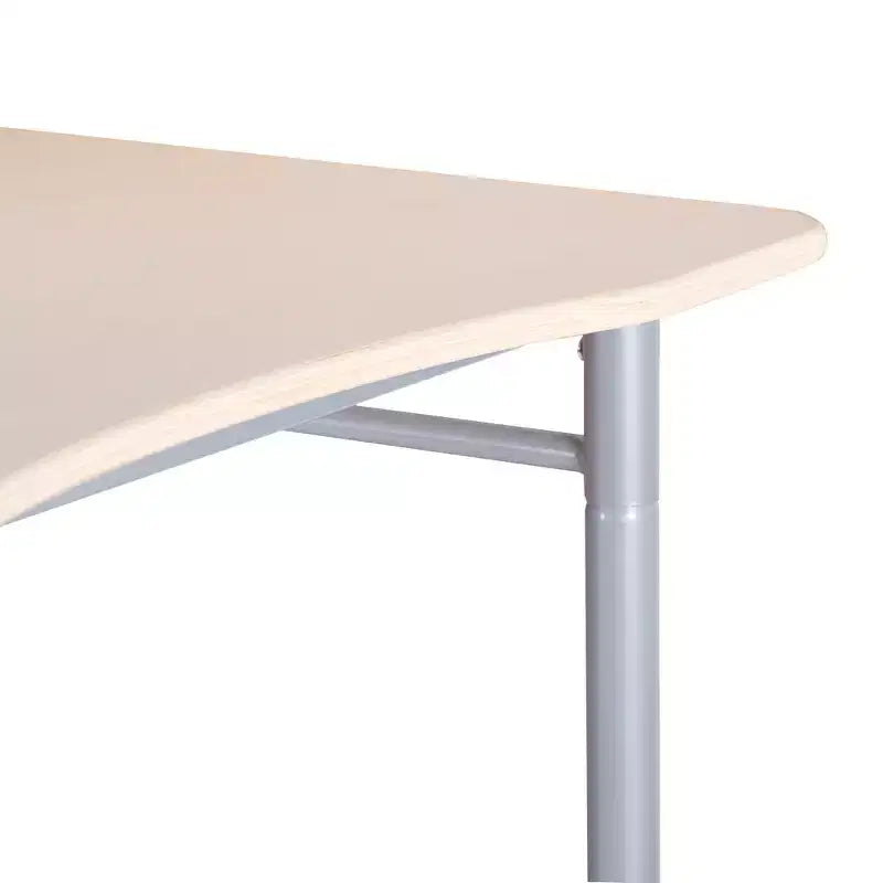 Bureau debout Guidecraft - Rectangulaire, réglable pour enfants et adultes, bureau d'écriture en bois pour la maison, station de classe avec pieds métalliques robustes