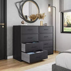 Techni Home, commode à 8 tiroirs en tissu de grande taille