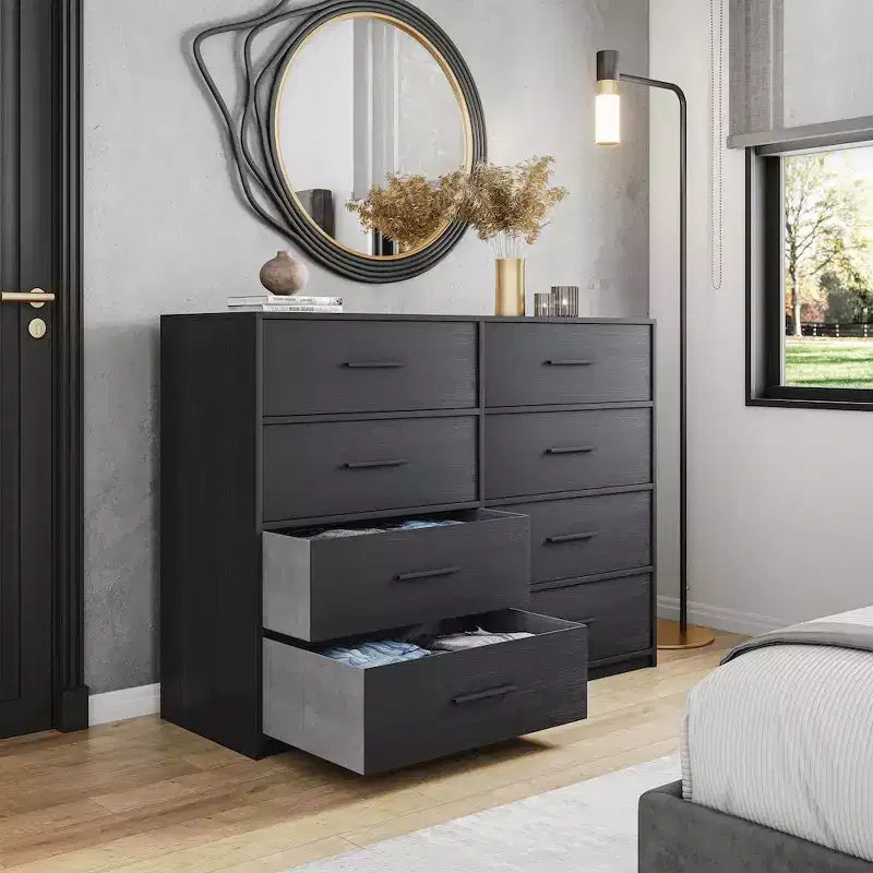 Techni Home, commode à 8 tiroirs en tissu de grande taille
