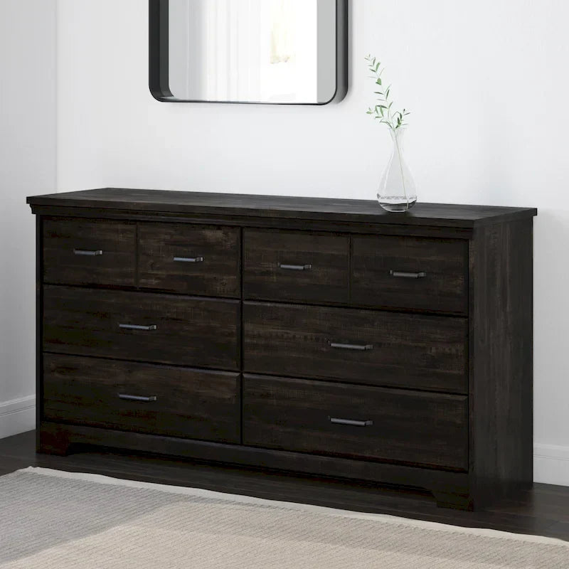 Commode double à 6 tiroirs Versa Country Cottage