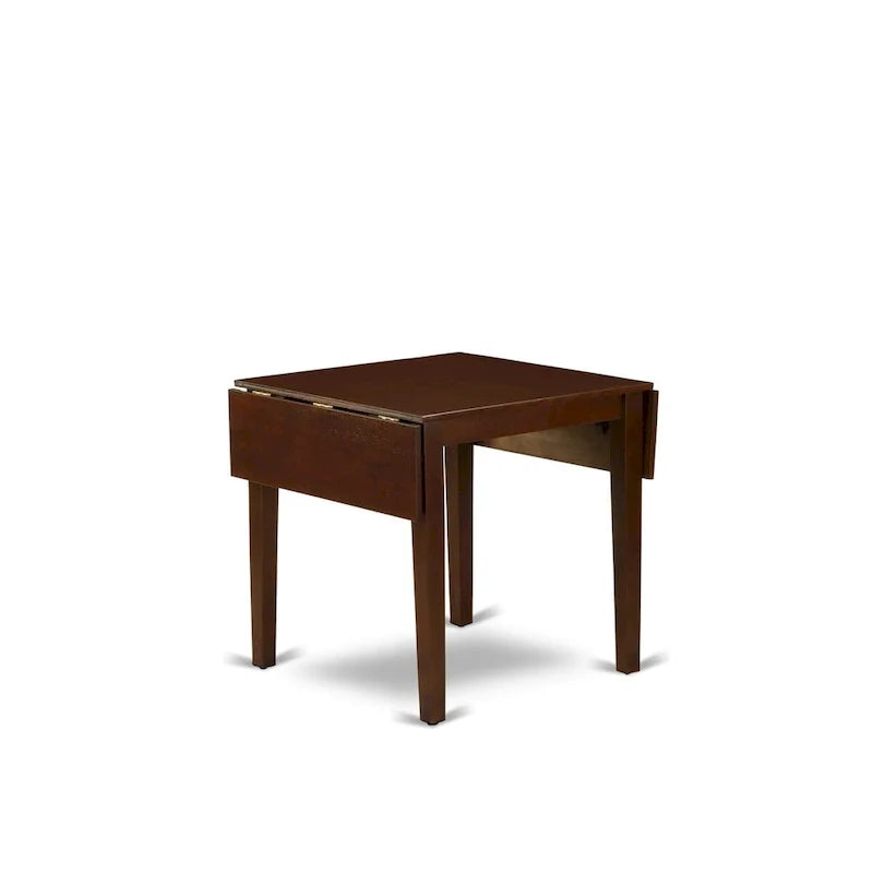 Ensemble de salle à manger East West Furniture - Table de salle à manger rectangulaire et chaises de cuisine, acajou (Option de pièces)