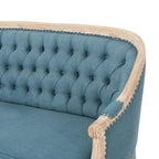 Causeuse capitonnée Faye par Christopher Knight Home