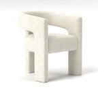 Chaise de salle à manger SEYNAR Modern Glam en velours, chaise d'appoint à dossier ouvert, lot de 6