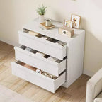 Commode de chambre, table de chevet avec grand rangement, organiseur de commode moderne, table de chevet pour chambre à coucher, salon, chambre d'enfant, entrée