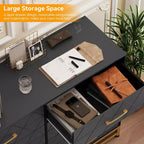 Commode de chambre avec 8 tiroirs, commode de meuble TV, grande commode en bois pour le rangement et l'organisation.