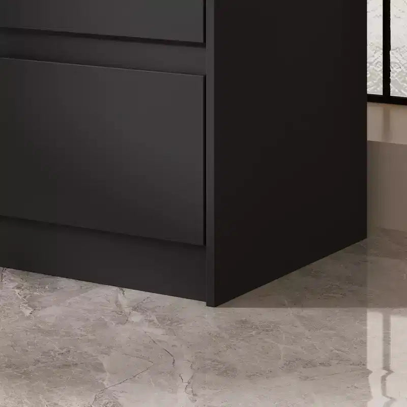 Famapy Commode Horizontale Minimaliste Moderne à 9 Tiroirs – Organiseur Spacieux pour Chambre/Salon