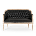 Causeuse capitonnée Faye par Christopher Knight Home