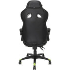 Chaise de jeu RESPAWN 110 Pro - Chaise de jeu avec repose-pieds, chaise de bureau ergonomique