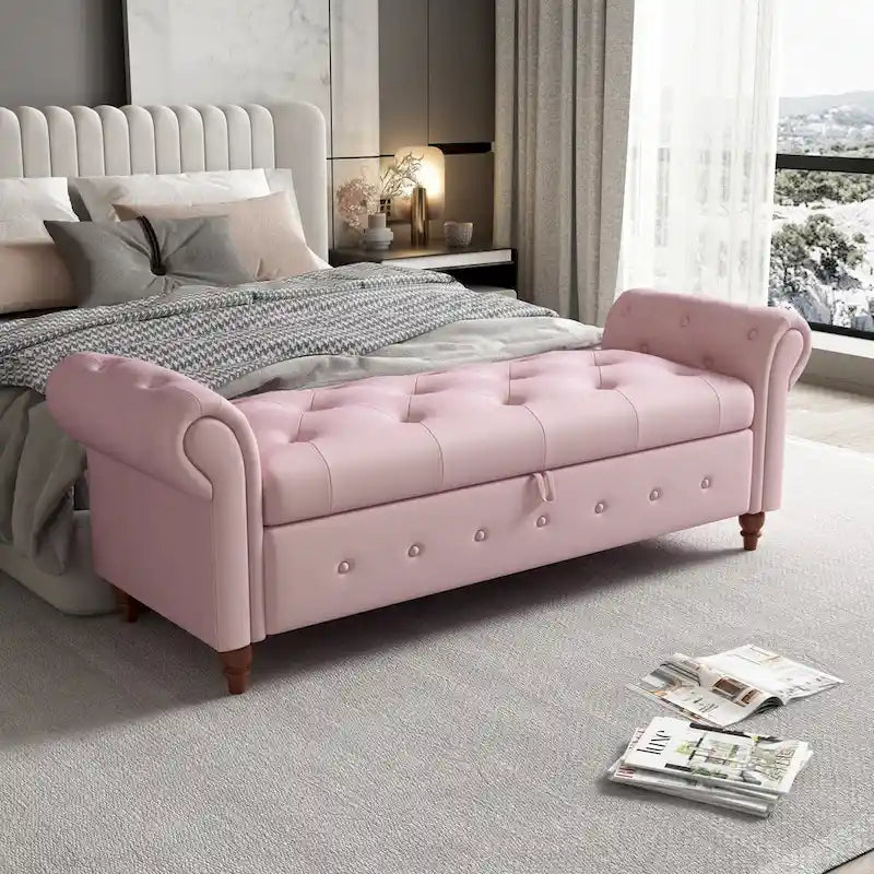Banc ottoman avec rangement