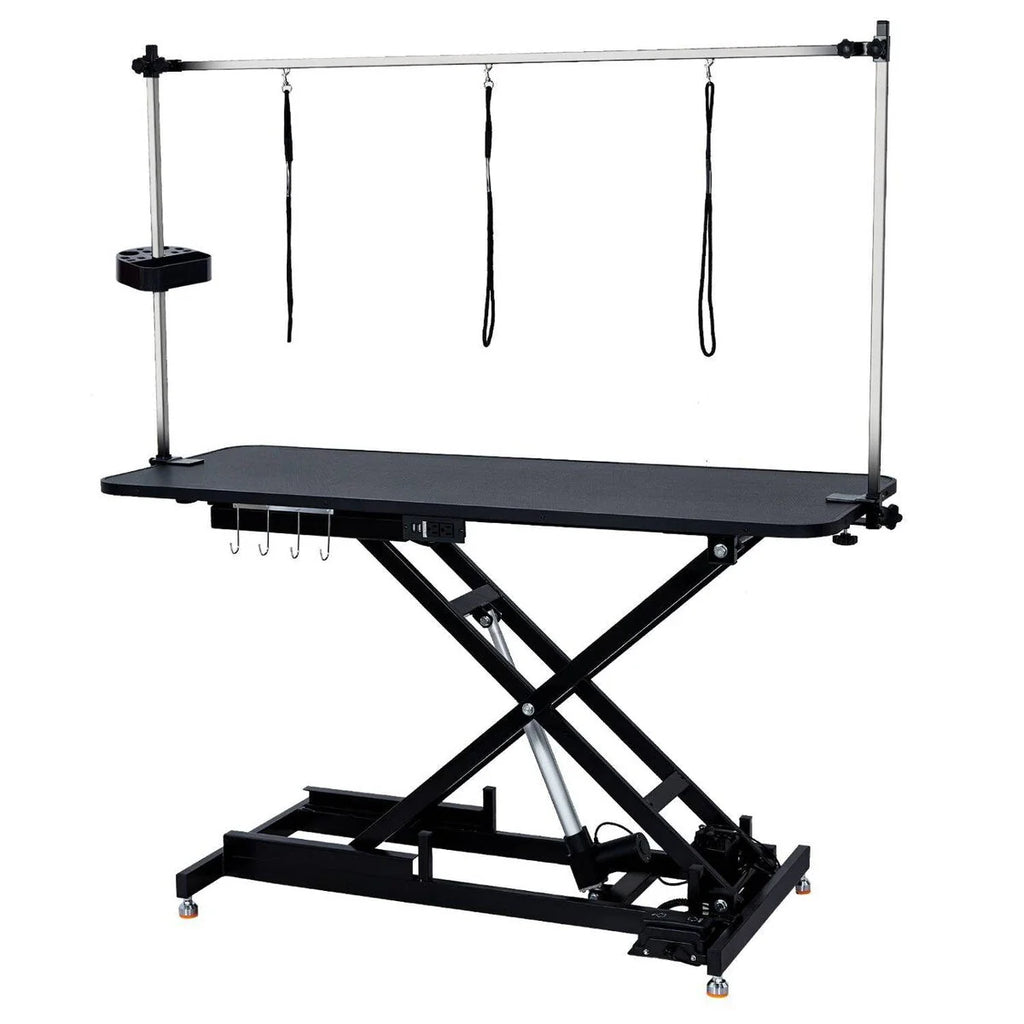Table de toilettage hydraulique pour chien réglable en hauteur (60 cm)