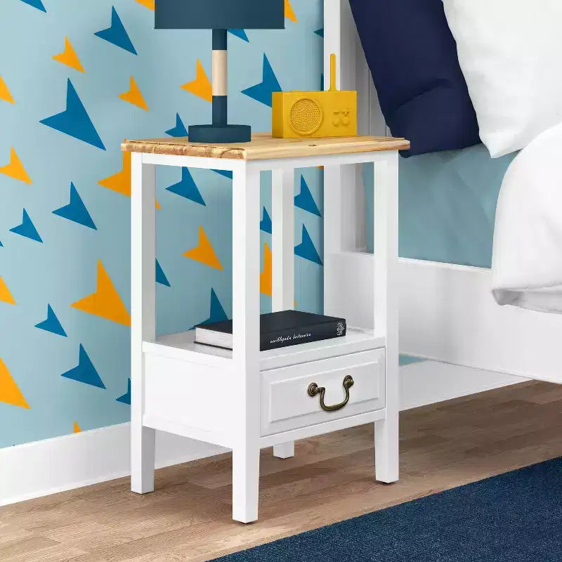 Table d'appoint Harris blanche - ClickDecor