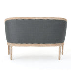 Causeuse capitonnée Faye par Christopher Knight Home