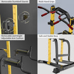 Tour de Musculation Multifonction Ainfox Power Tower pour la Maison